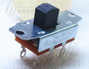 皓通大电流焊线6脚SS22L02蒸脸器拨动开关 电工器材中的可靠之选